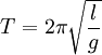 Pendelgleichung mathematisch